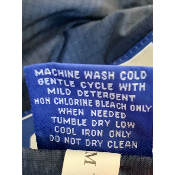 Denver Broncos Starter Reversible Jacket Navy/Orange Large NFL Down-Filled Winte - Picture 3 of 10